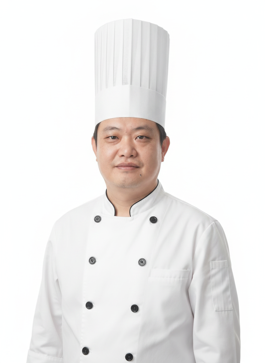 Chef and culinary mentor Yu Zi Lun
厨师兼厨艺导师余子伦